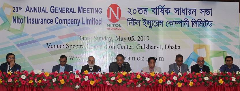 20th Annual General Meeting of Nitol Insurance Company Limited (NICL) Held.